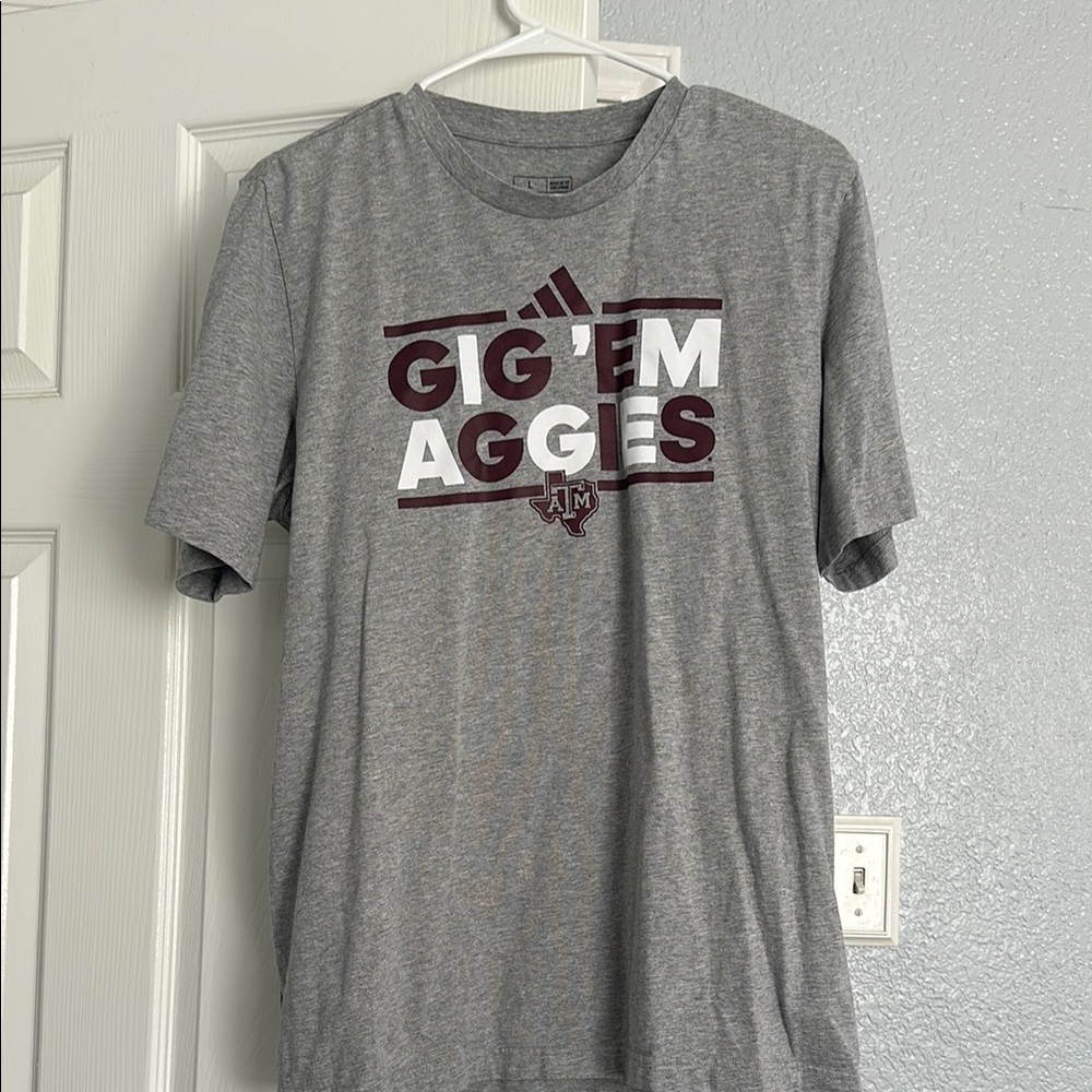 Gray Adidas Men's Shirt